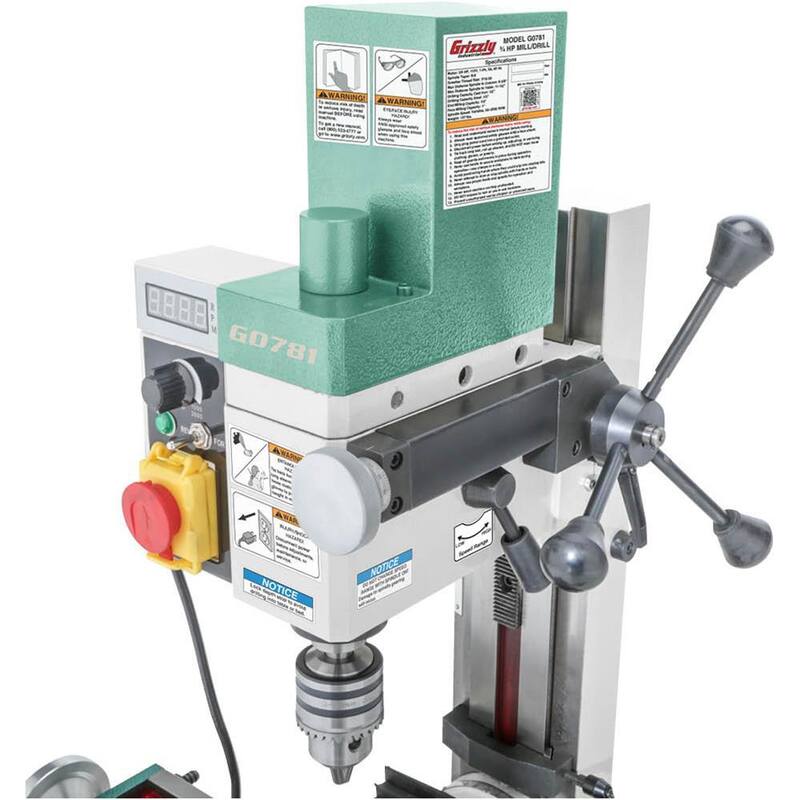 4 in. x 18 in. 3/4 HP Mill/Drill