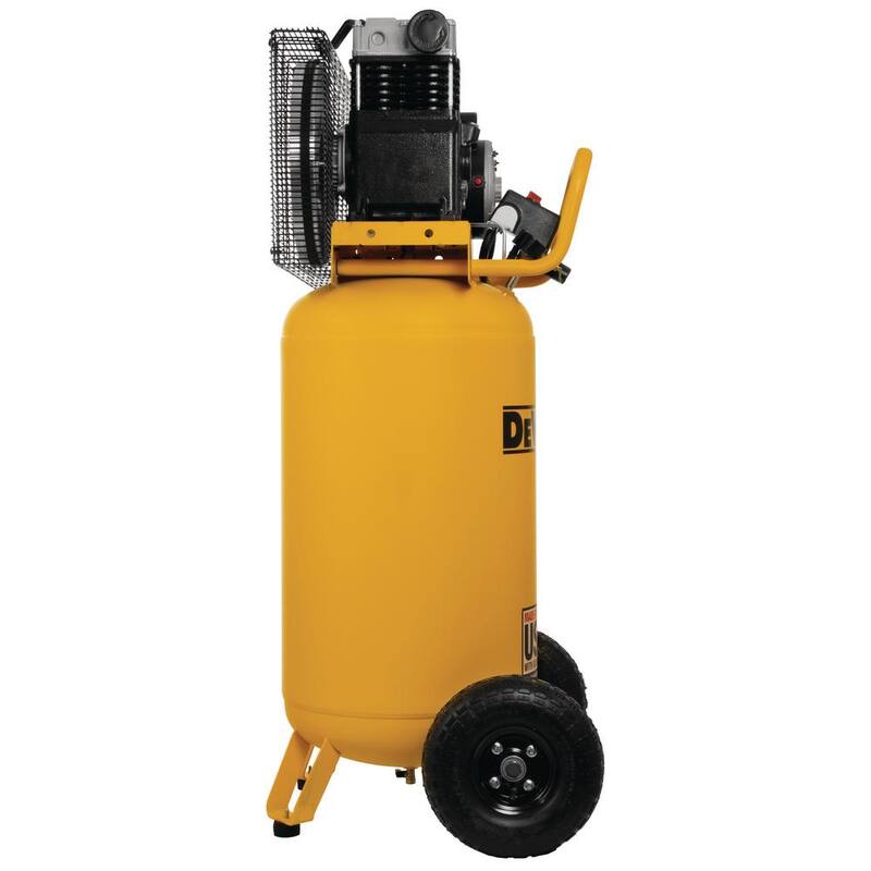 25 Gal. 200 PSI Oil Lubed Belt Drive Portable Vertical Electric Air Compressor