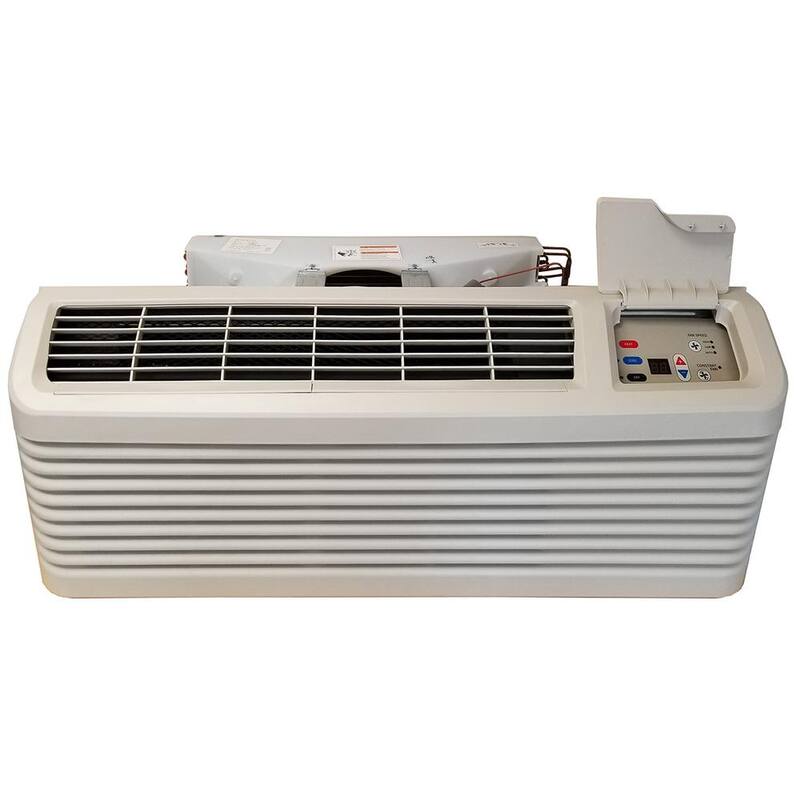 9000 BTU R-410A Packaged Terminal Air Conditioning + 3.5 kW Electric Heat 230-Volt