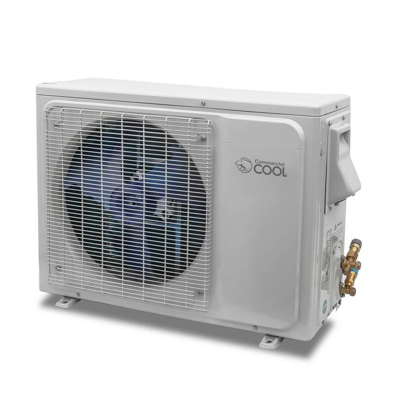 12000 BTU 1 Ton Ductless Mini Split Air Conditioner with Heat Pump 17 SEER 220-Volt/60 Hz