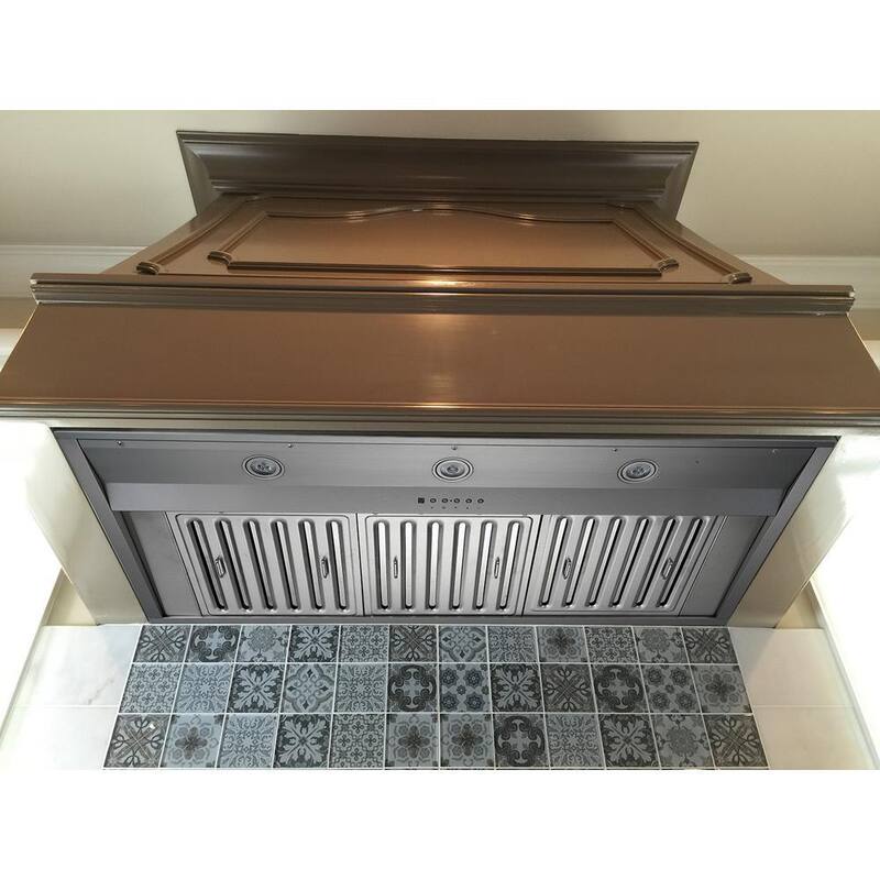 1200 CFM 48 in. Wide Built-In/Insert Range Hood in Stainless Steel with QuietMode