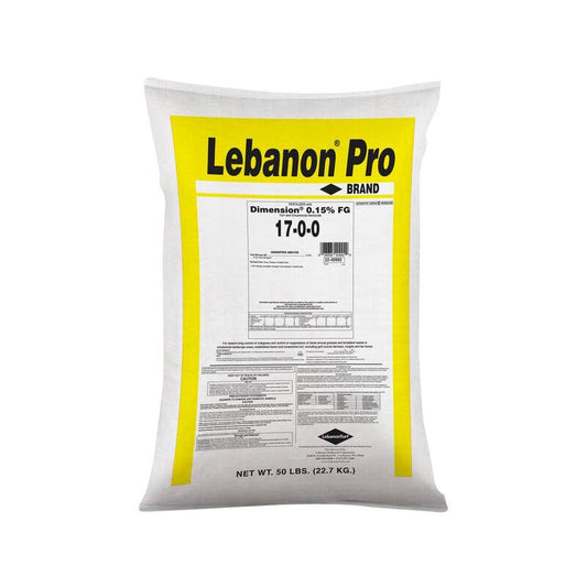 50 lbs. Fertilizer with Dimension 0.15 FG Turf and Ornamental Herbicide 17-0-0 45-Bags/774000 sq. ft./Pallet