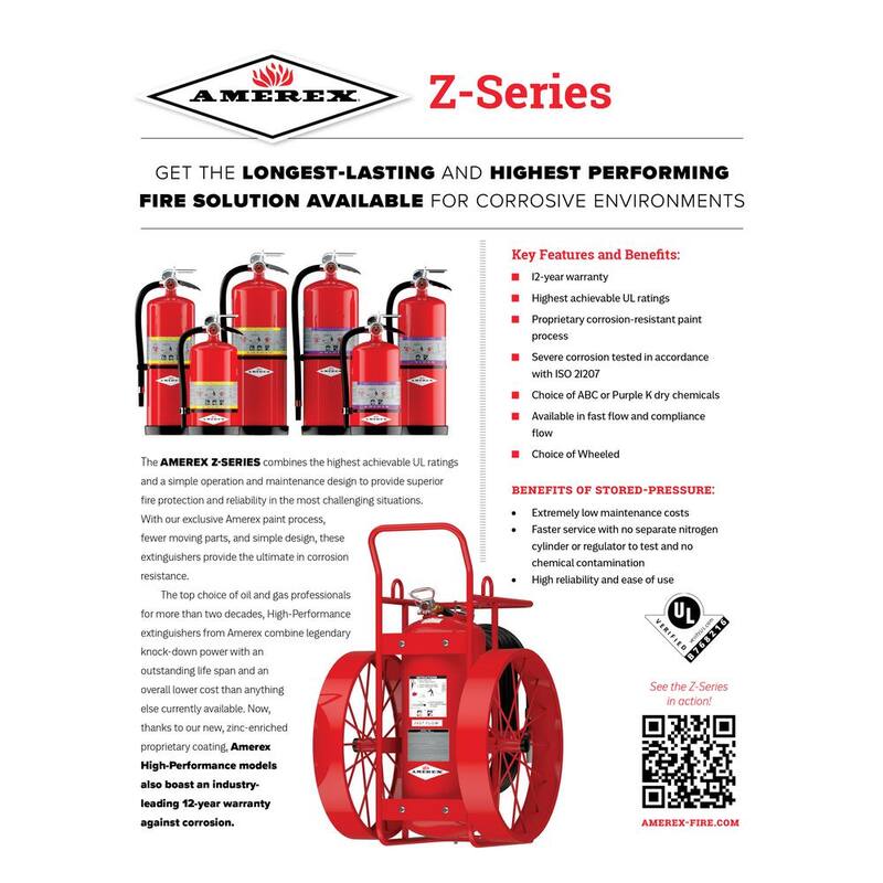 120-B:C 20 lbs. Purple K Z-Series Compliance Flow Fire Extinguisher