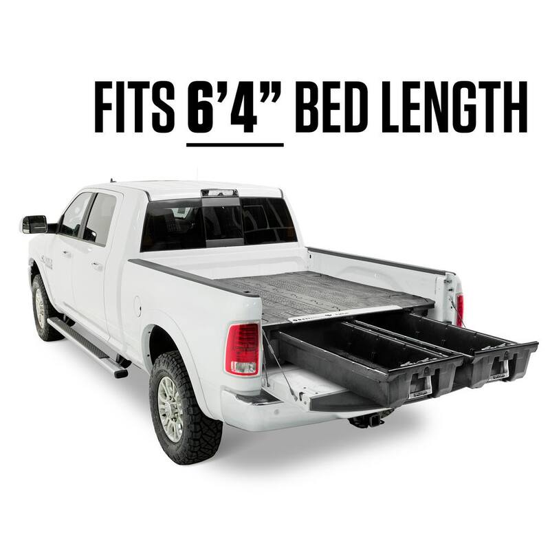 6 ft. 4 in. Bed Length Pick-up Truck Storage System for RAM 1500 2019-Year - New Body Style