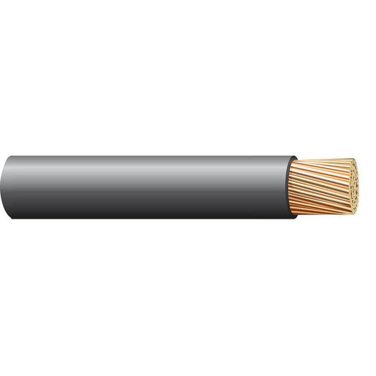 500 ft. 1/0 Gauge Black Stranded Copper XHHW-2 Wire