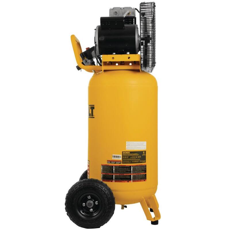 25 Gal. 200 PSI Oil Lubed Belt Drive Portable Vertical Electric Air Compressor