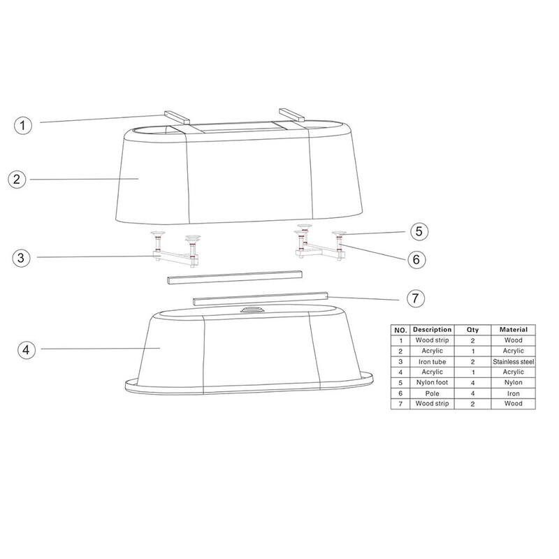 59 in. Acrylic Freestanding Flatbottom Non-Whirlpool Soaking Bathtub in Black