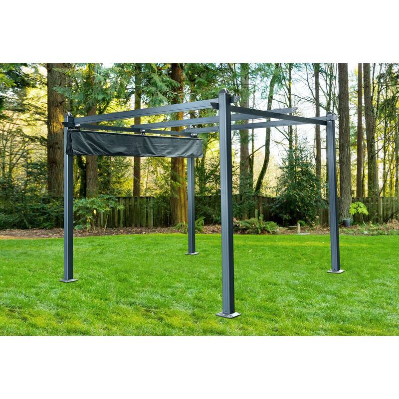 10 ft. x 10 ft. Aluminum Pergola