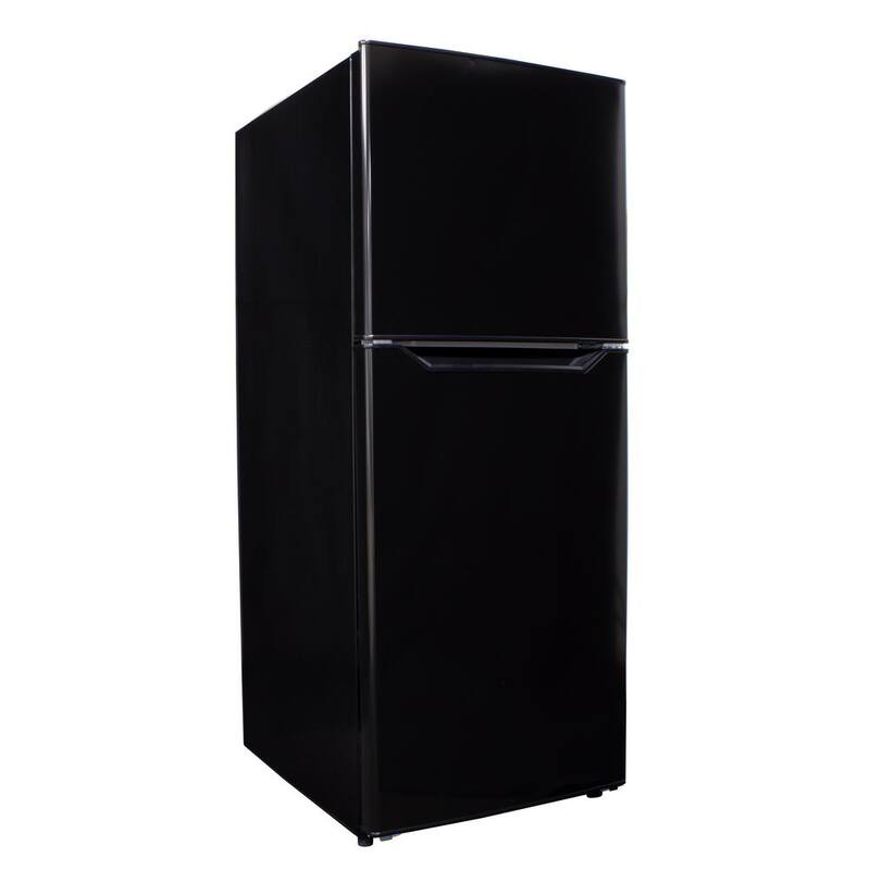 10.1 cu. ft. Top Freezer Refrigerator in Black Counter Depth