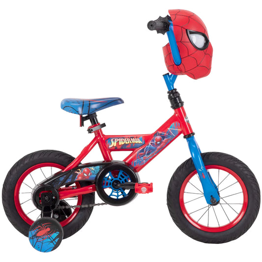 12 Marvel Spider-Man Bike with Training Wheels for Boys' Red by Huffy