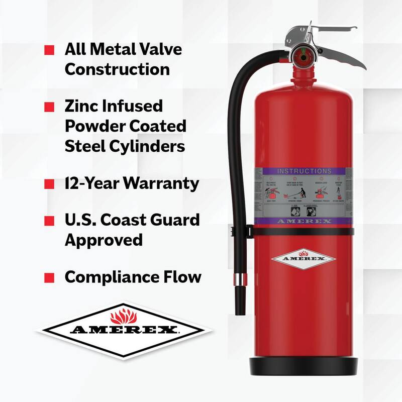 120-B:C 20 lbs. Purple K Z-Series Compliance Flow Fire Extinguisher