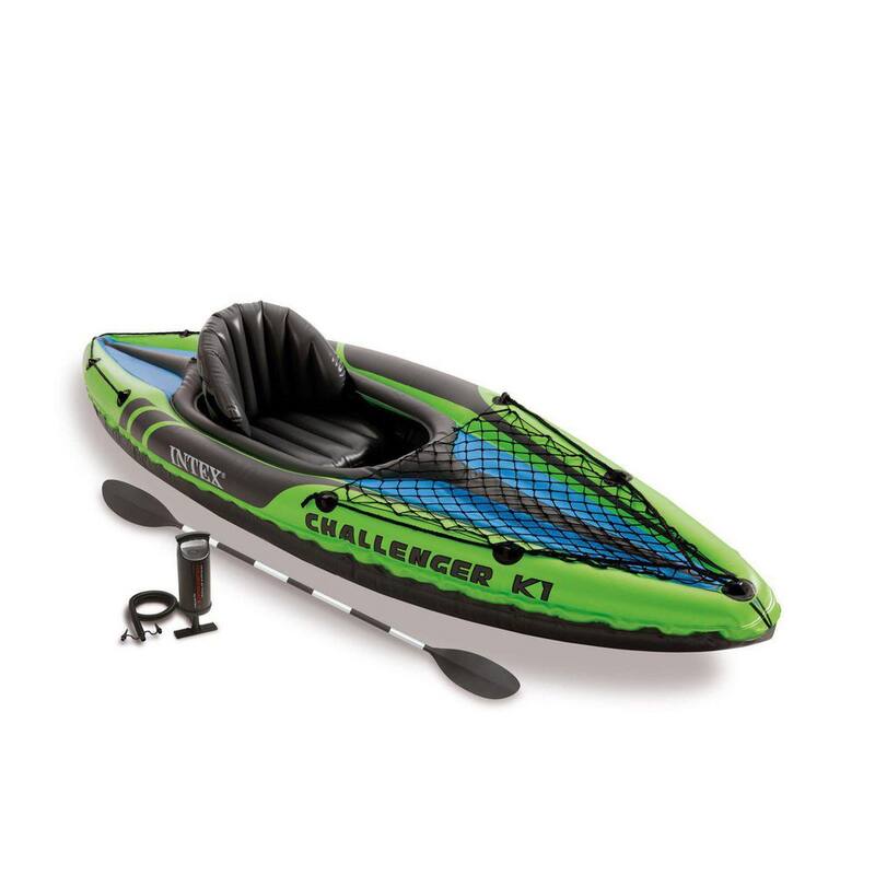 2-Person Inflatable Kayak with Oars Pump 1-Person Inflatable Kayak 2-Pack