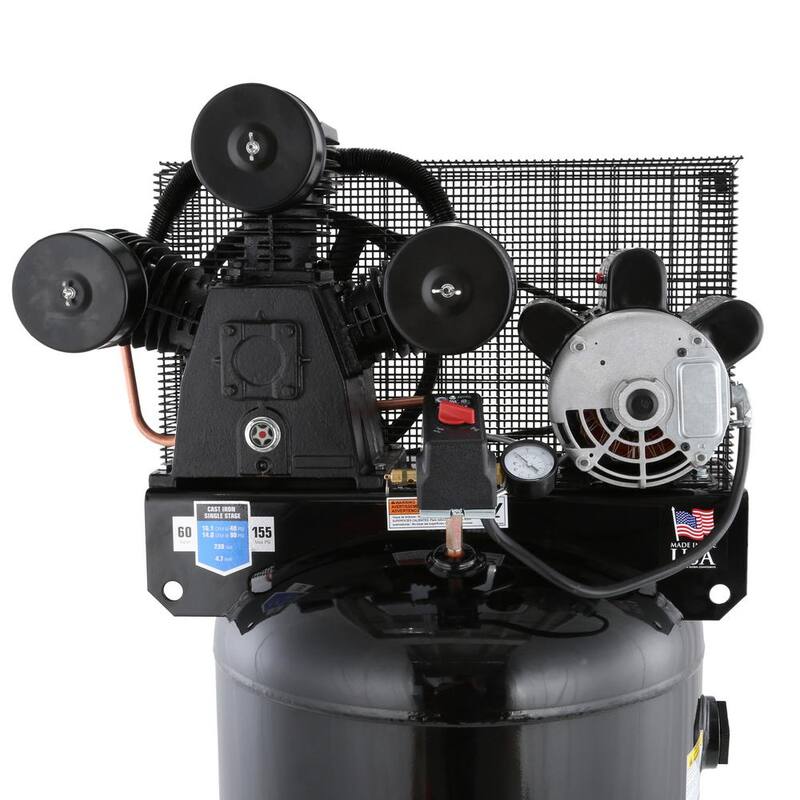 60 Gal. Stationary Electric Air Compressor