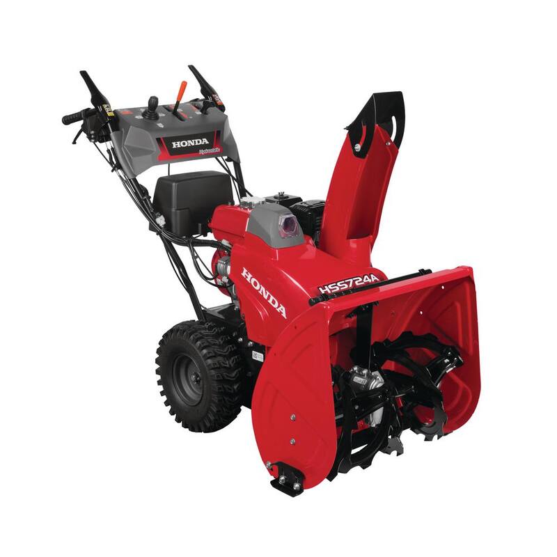 24 in. Two-Stage Hydrostatic Wheel Drive Gas Powered Snow Blower with Electric Joystick Chute Control