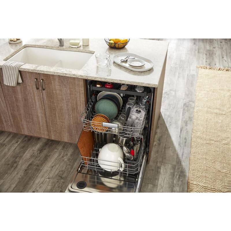 24 in. Panel Ready Built-In Tall Tub Dishwasher with Stainless Steel Tub