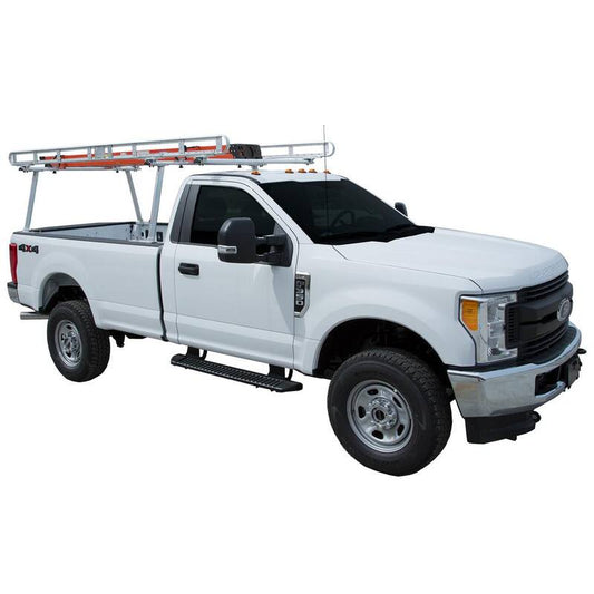 800 lbs. Capacity Clear Anodized Aluminum Truck Ladder Rack