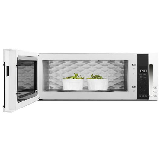 1.1 cu. ft. Over the Range Low Profile Microwave Hood Combination in White