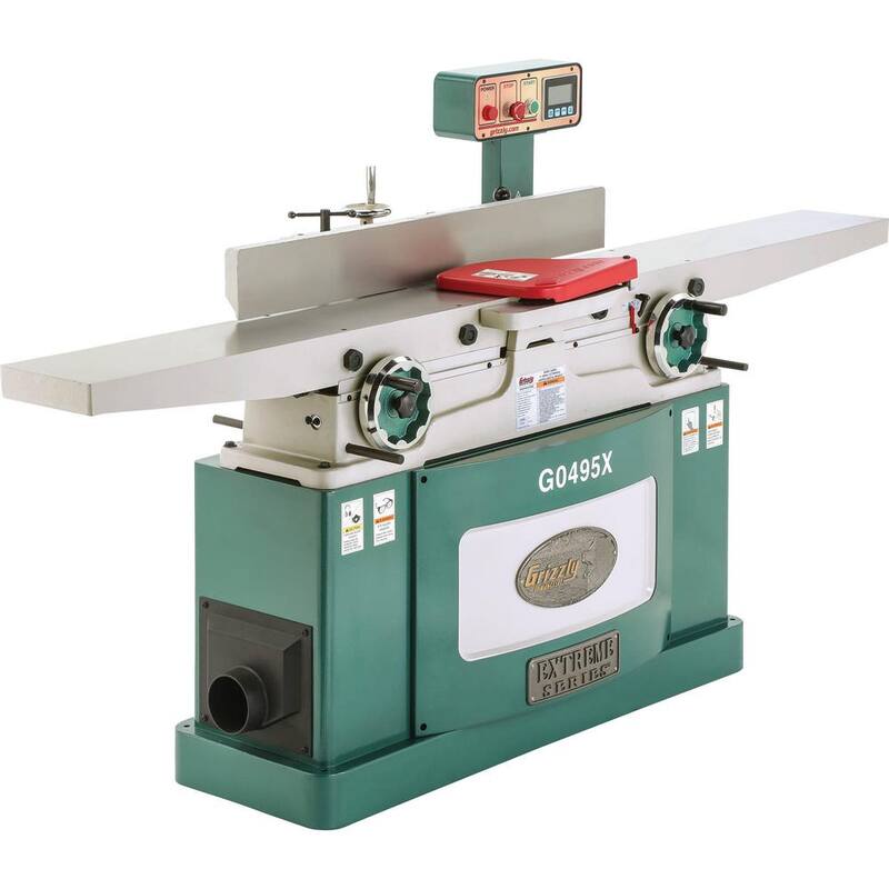 12 Amp 8 in. Helical Cutterhead Corded Jointer with Exclusive Digital Height Readout