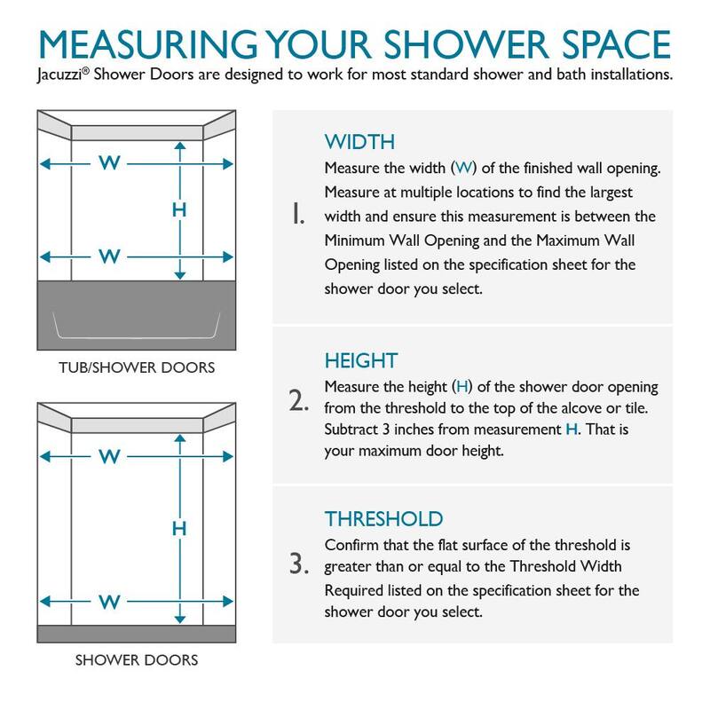 60 in. x 79 in. Semi-Frameless Exposed Sliding Shower Door in Chrome