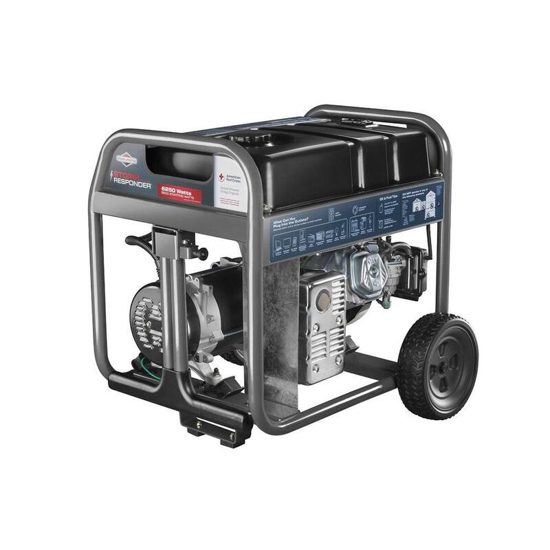 6250-Watt Storm Responder Gasoline Powered Portable Generator