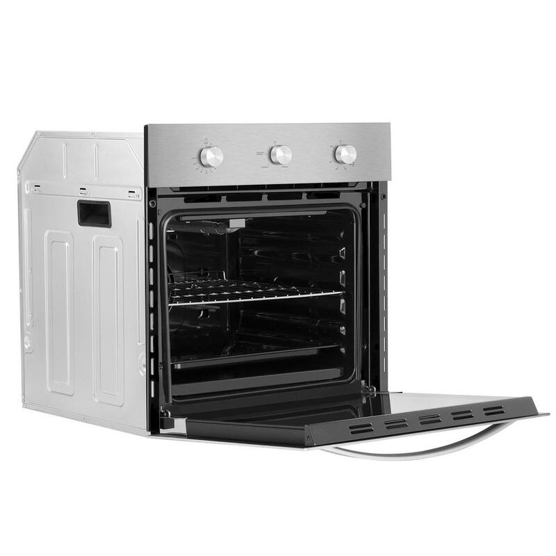 24 in. Single Gas Wall Oven with Convection in Stainless Steel