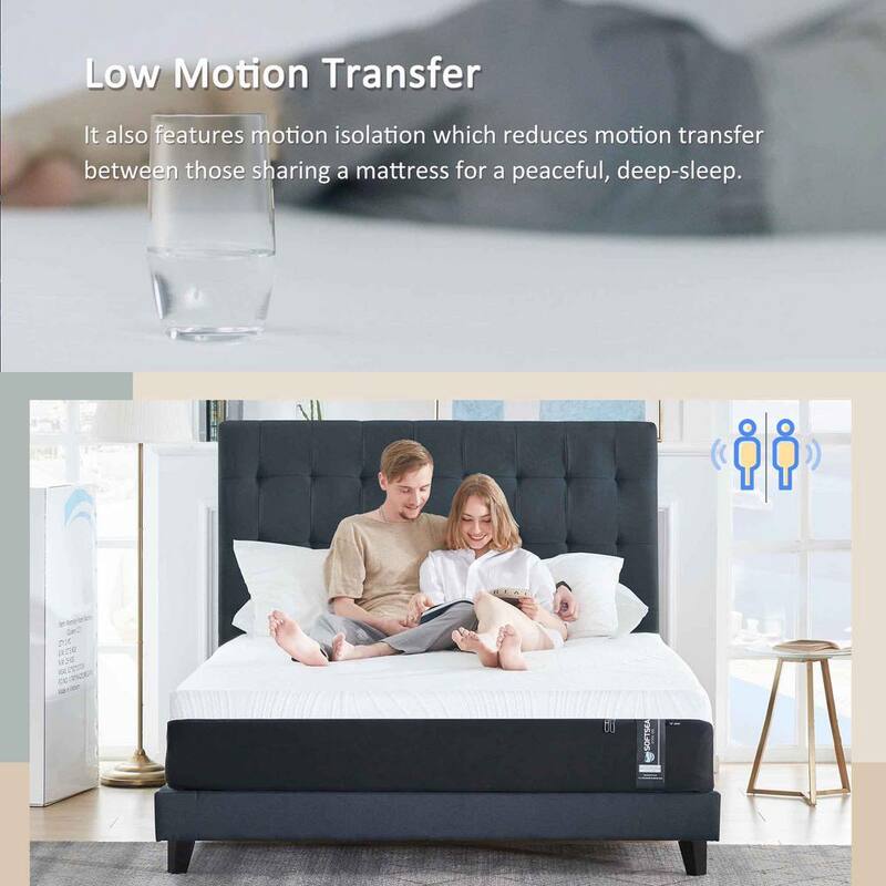 12 in. Plush Gel Memory Foam Tight Top Full Mattress