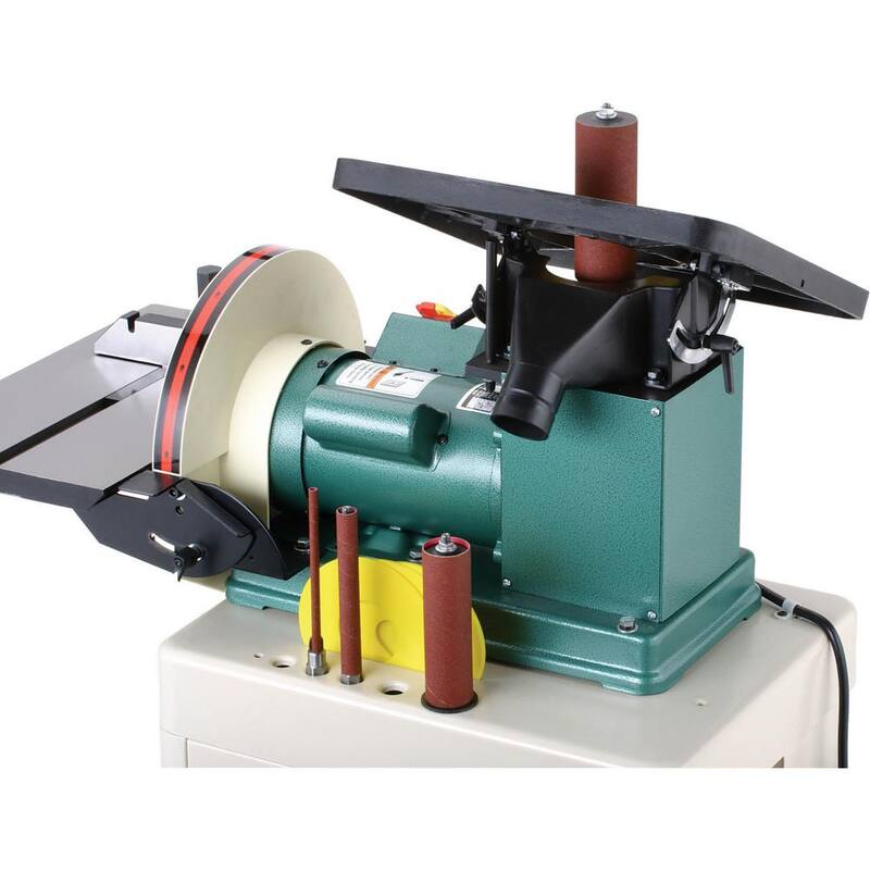 10-Amp 12 in. Corded Oscillating Spindle Disc Sander