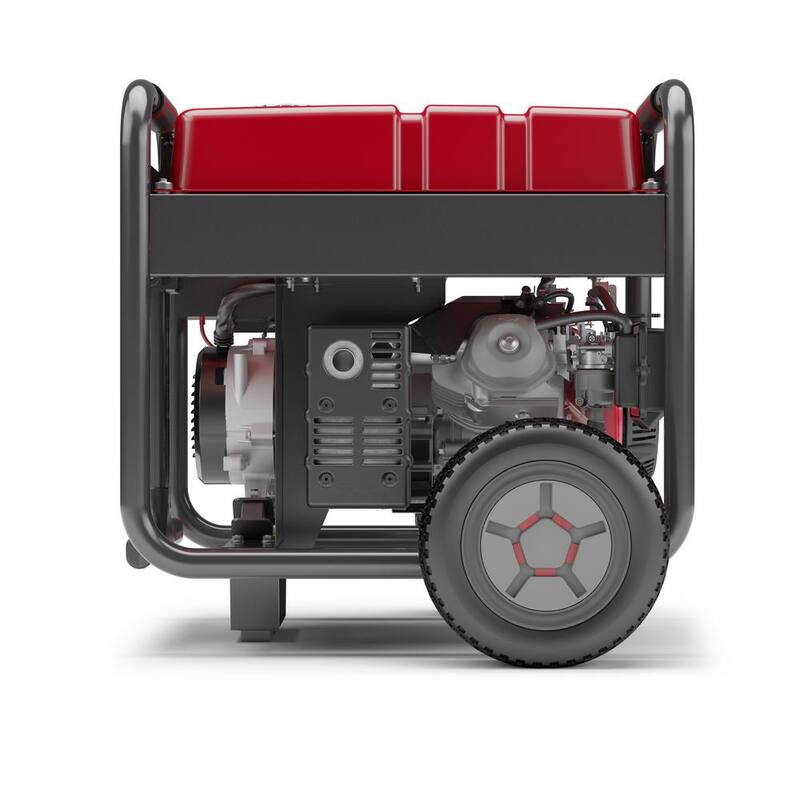 8000-Watt Key Start Bluetooth Connected Gasoline Powered Portable Generator with BS OHV Engine featuring CO Guard