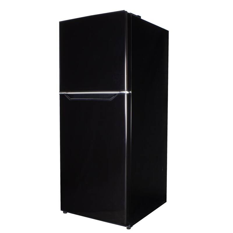 10.1 cu. ft. Top Freezer Refrigerator in Black Counter Depth