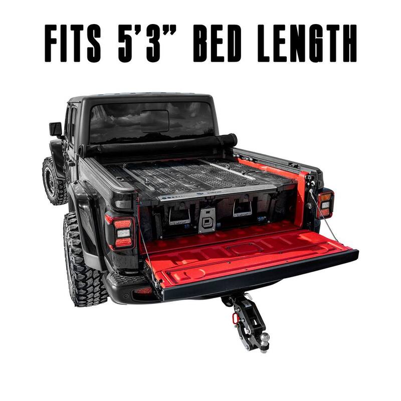 5 ft. 3 in. Pick Up Truck Storage System for Jeep Gladiator 2020-Current