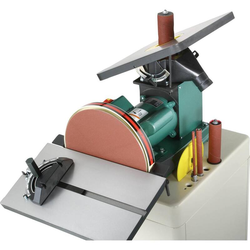 10-Amp 12 in. Corded Oscillating Spindle Disc Sander