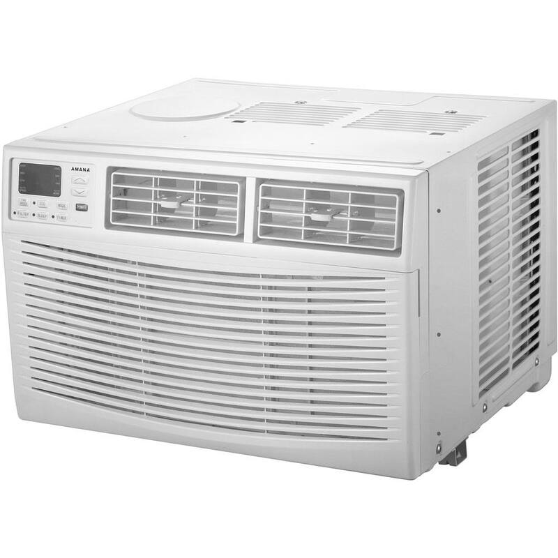 24000 BTU 230V Window AC w/ Remote for Rooms up to 1500 sq.ft 24-Hour Timer 3-Speed Auto-Restart Digital Display White